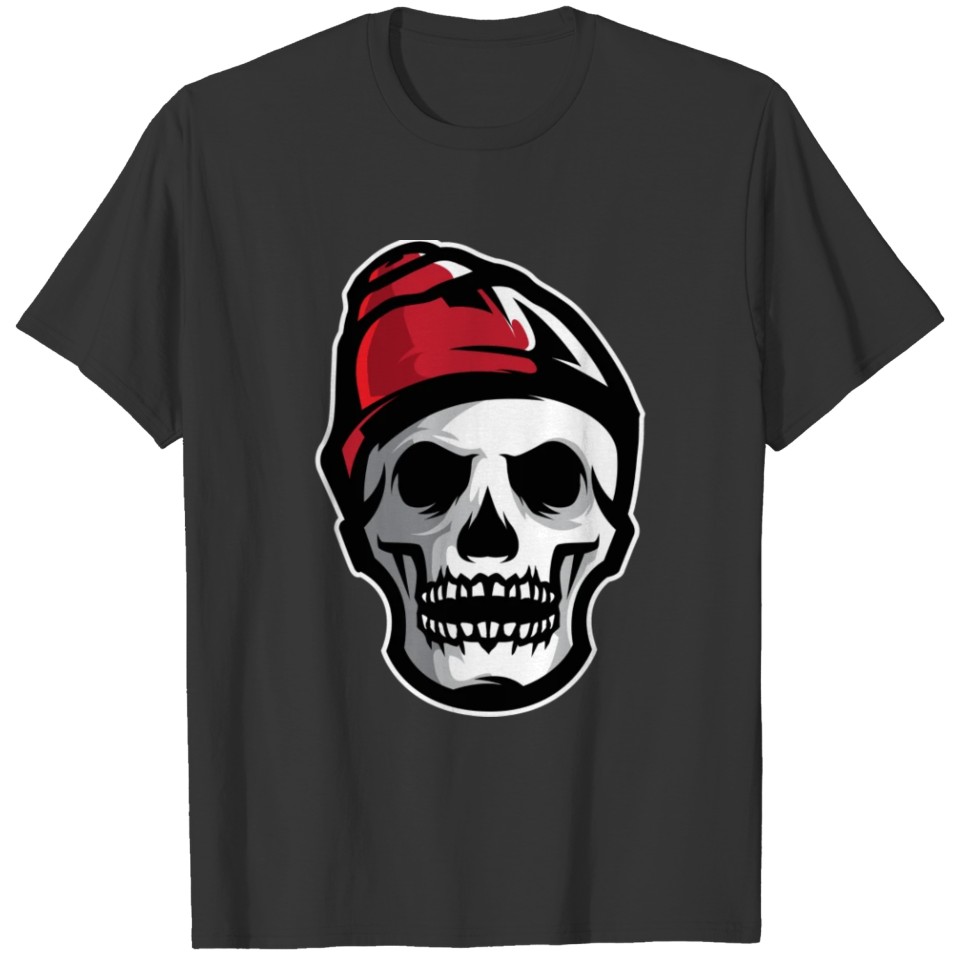 Custom Skull With Ice Cap Merch! T-shirt