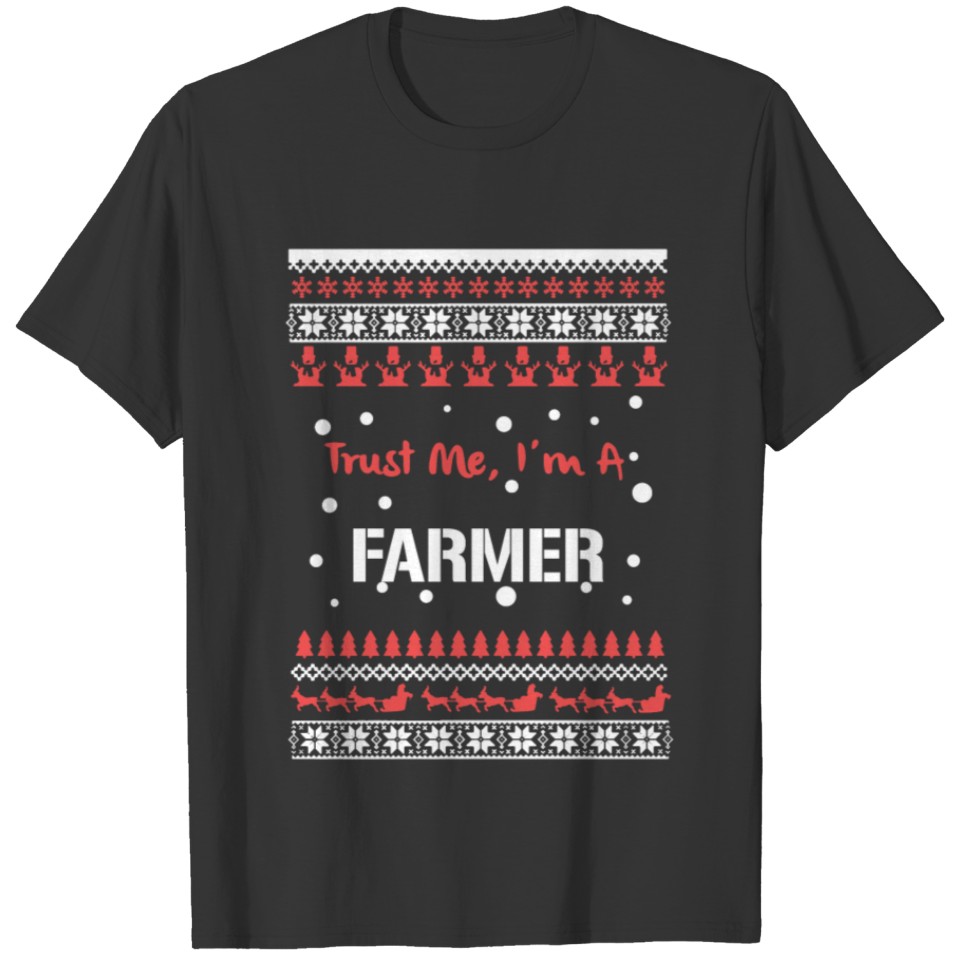 Farmer Christmas T Shirts