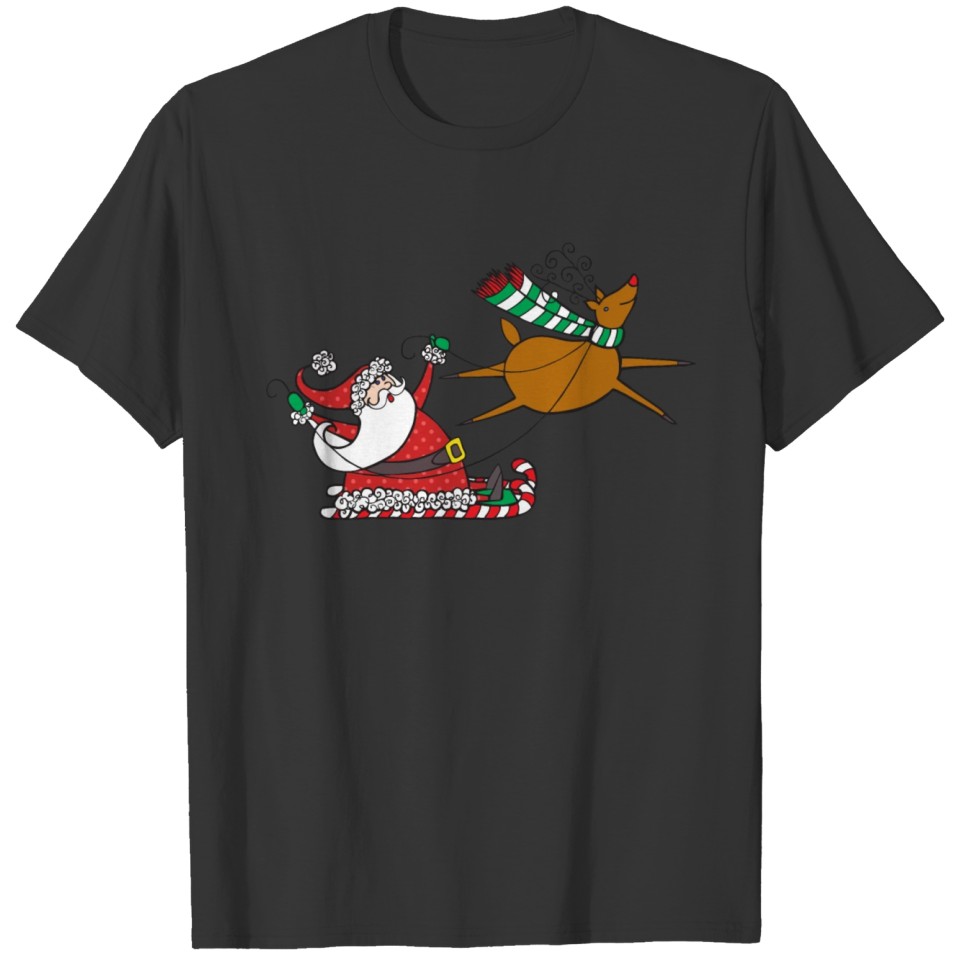 Deer_Santa T-shirt