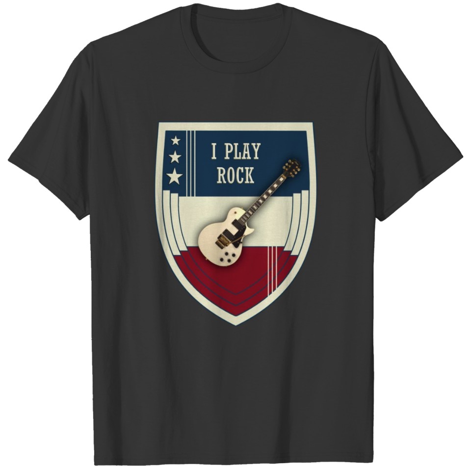 i play rock T-shirt