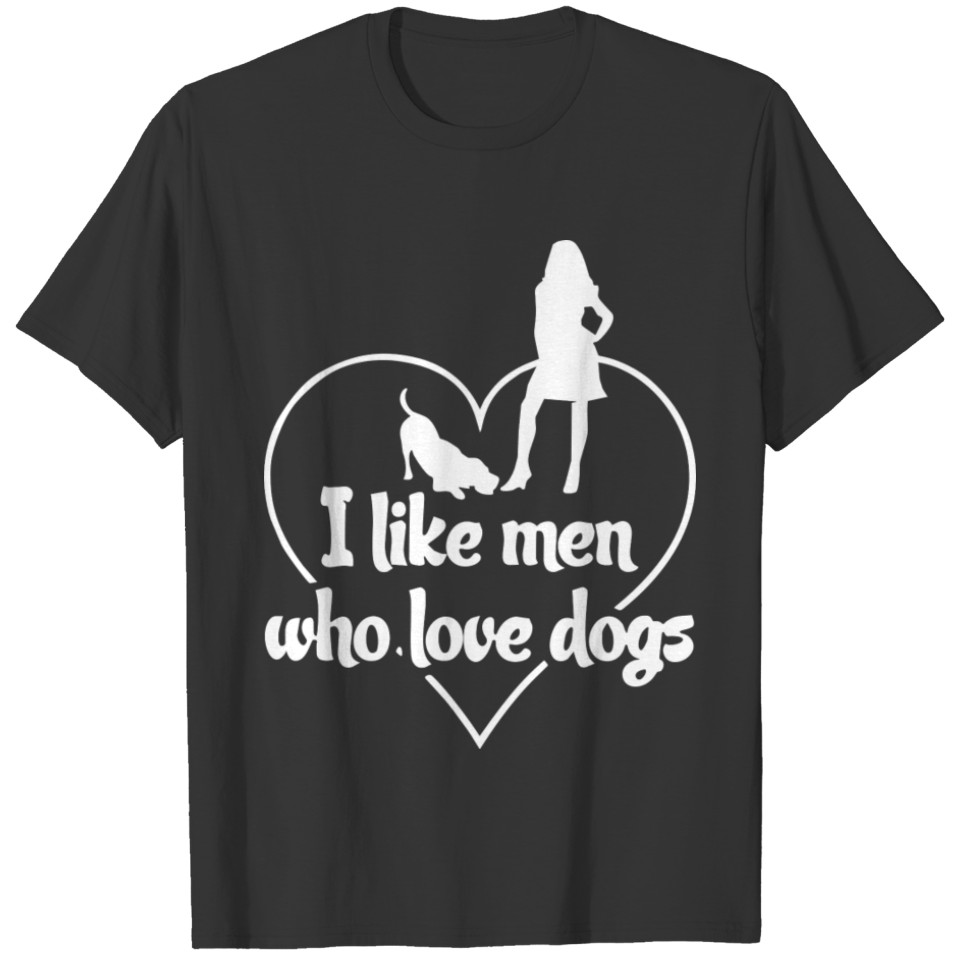 Love Dogs Woman Gift T-shirt