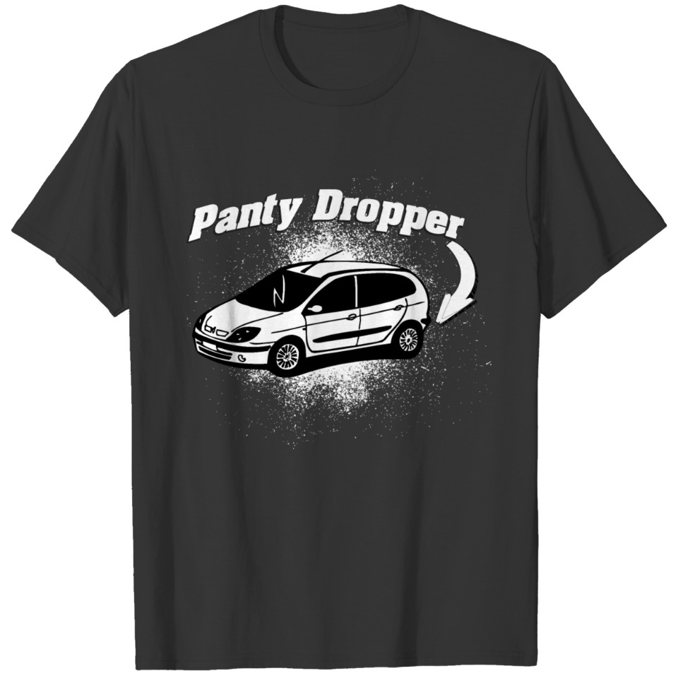 Panty_dropper_small_white_car T-shirt