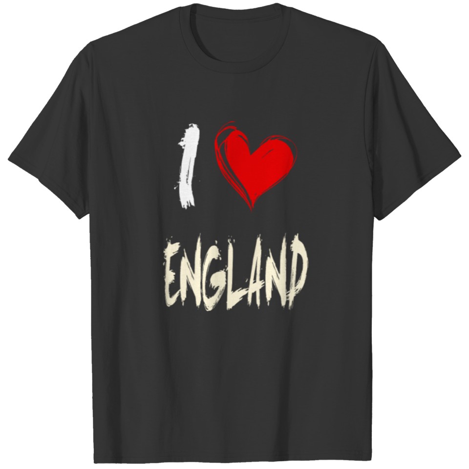 I love ENGLAND T-shirt