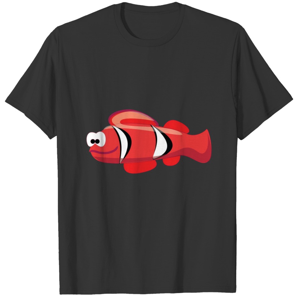Cartoon Clownfish T-shirt