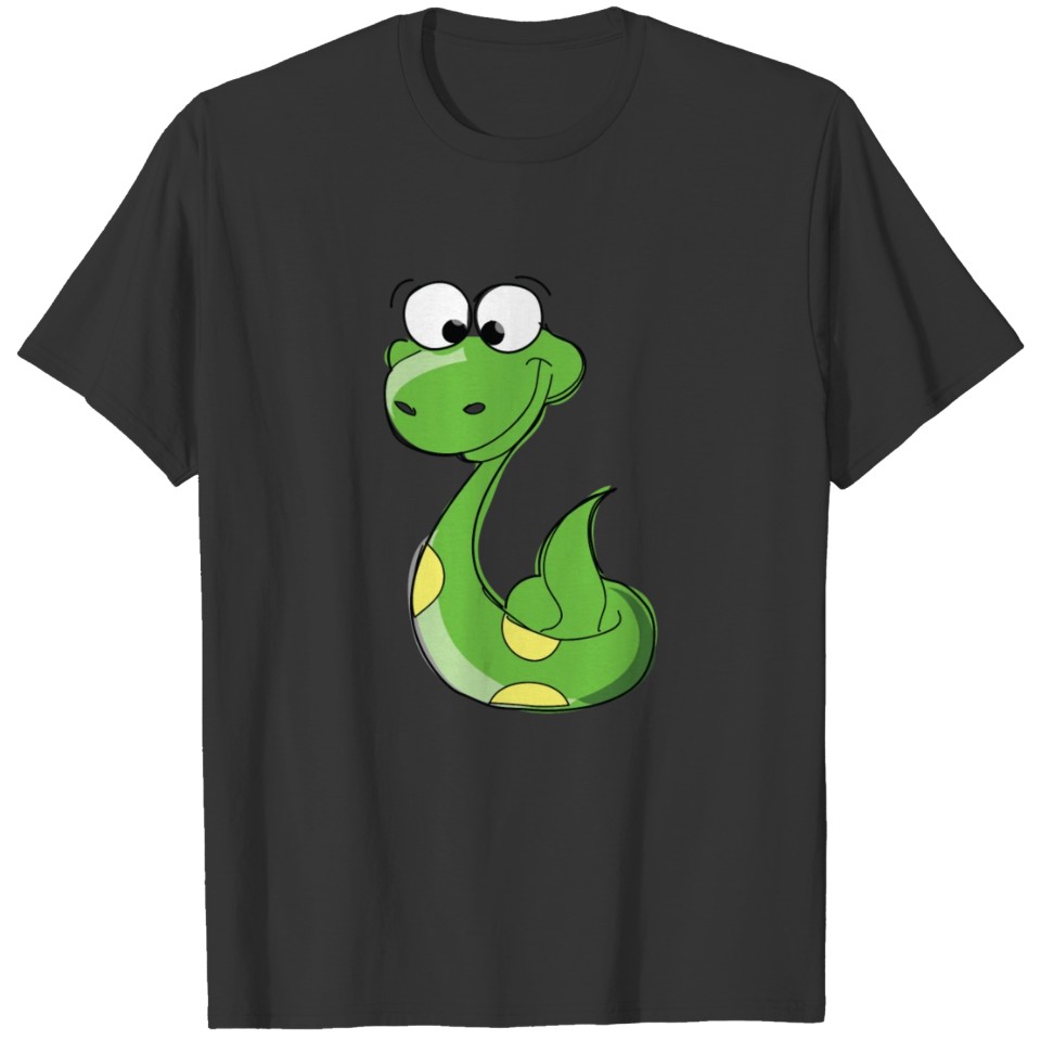 Cartoon Snake T-shirt