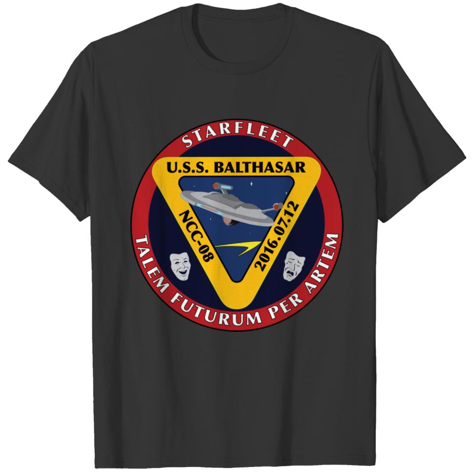 U.S.S. Balthasar Patch T-shirt
