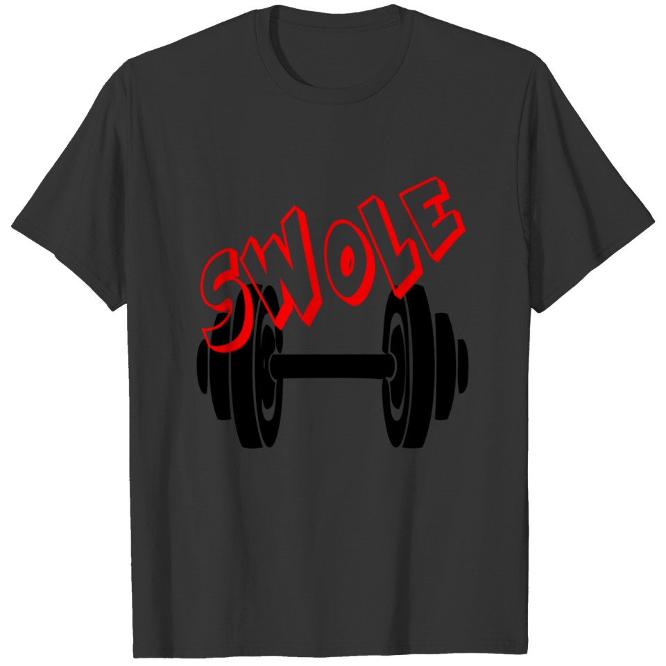 SWOLE - FUNNY GYM COUPLE T Shirts