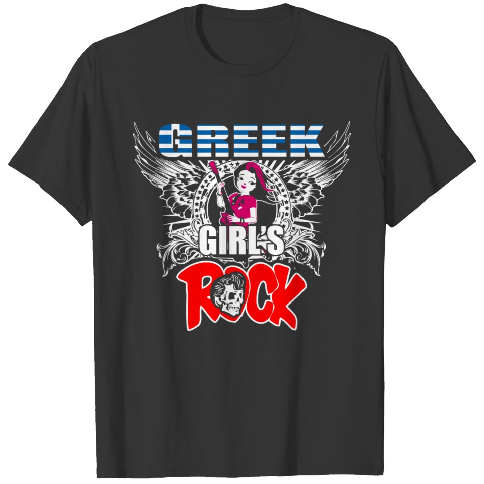 Greek Girls Rock T-shirt