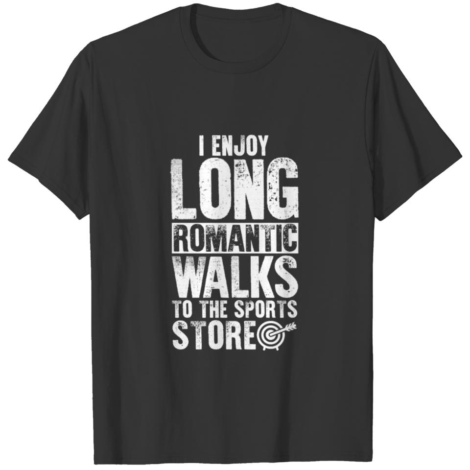 Archery Long Romantic Walks T-Shirt T-shirt