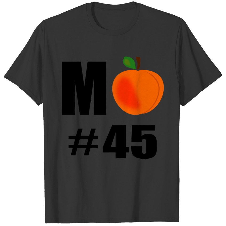 M Peach No 45 Trump T-shirt