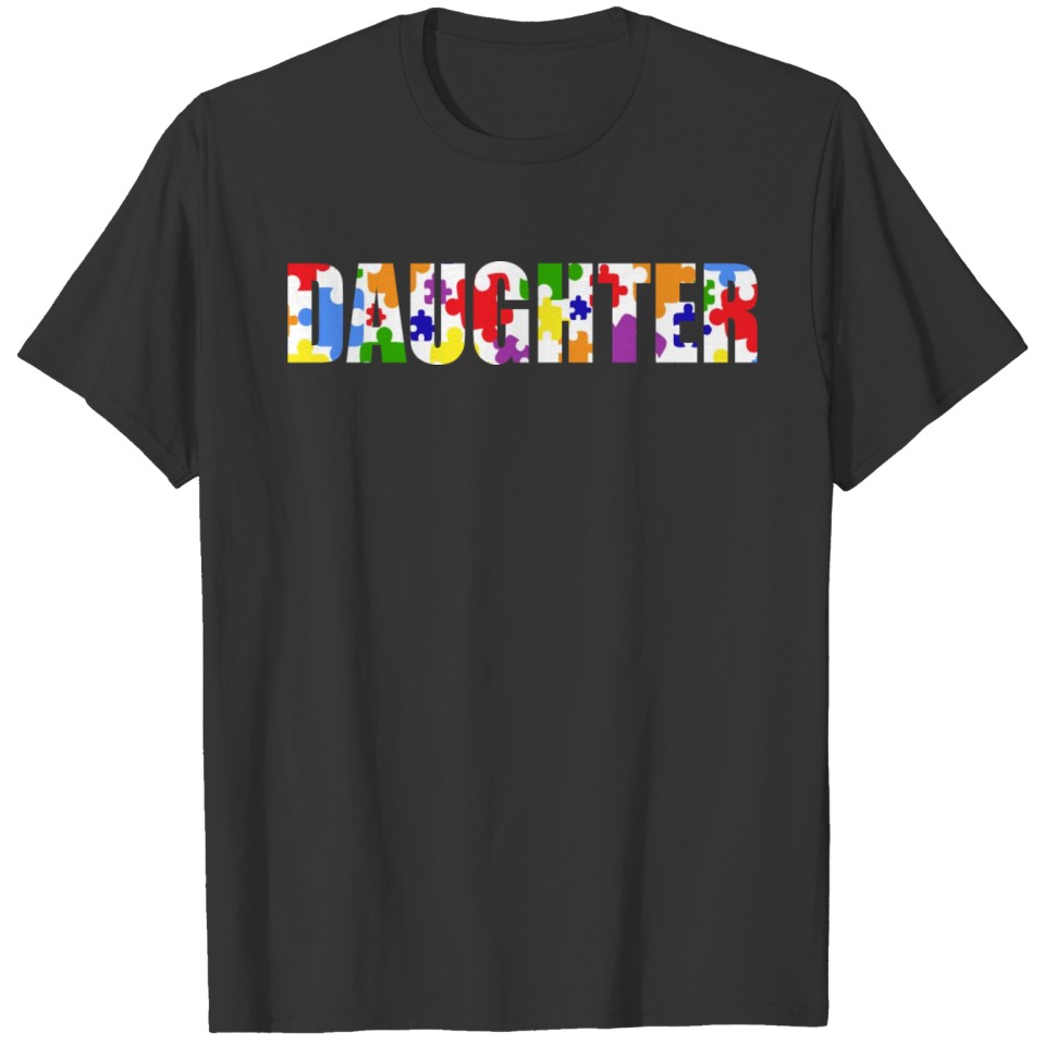 Autism Daughter Love Awareness T-shirt