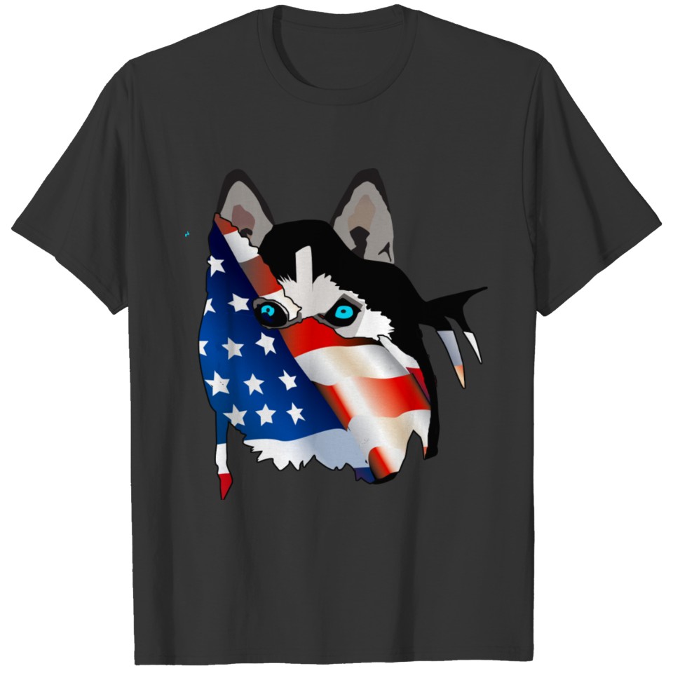 Love Husky Alaskan Alaska Siberian Dog T Shirts