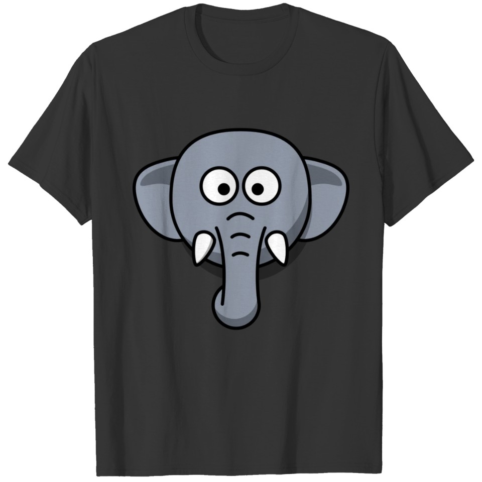 funny elephant comic T-shirt