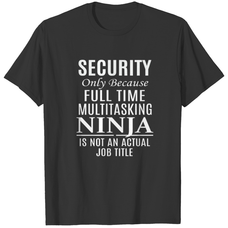 Security T-shirt