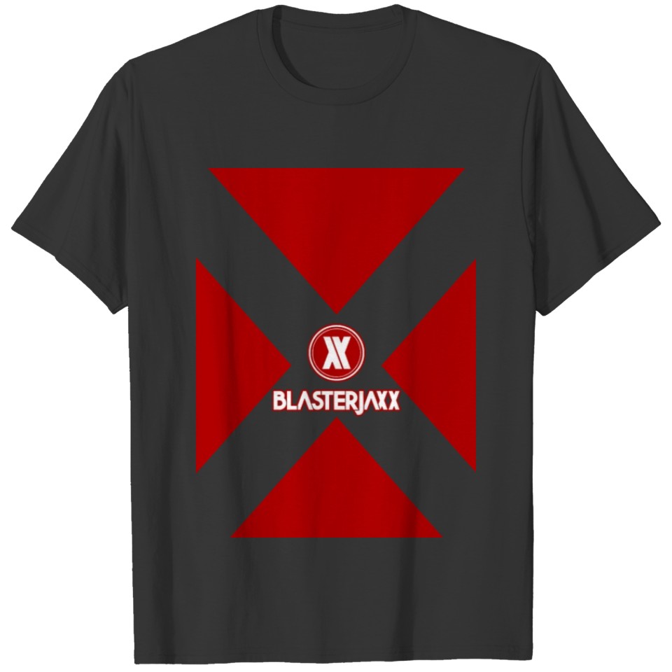 Blasterjaxxr Red V T-shirt