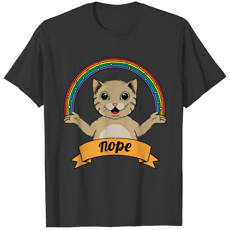 Cat Nope T-shirt