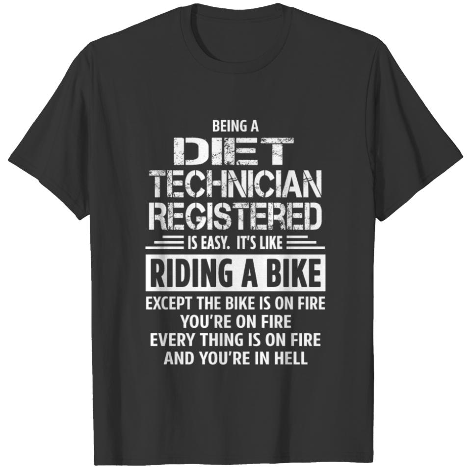 Diet Technician Registered T-shirt
