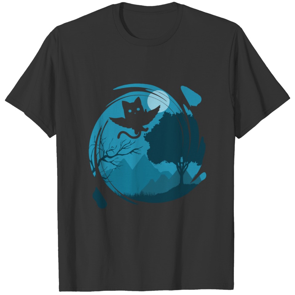 Flying Cat T-shirt
