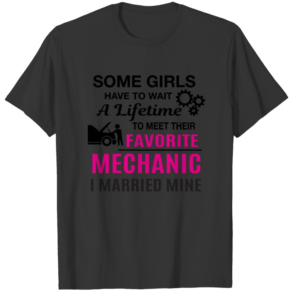 Mechanic Wife T Shirts