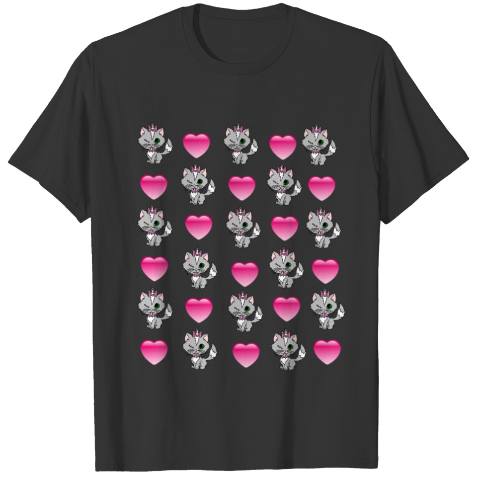 Evil Sweetheart Kitty T-shirt