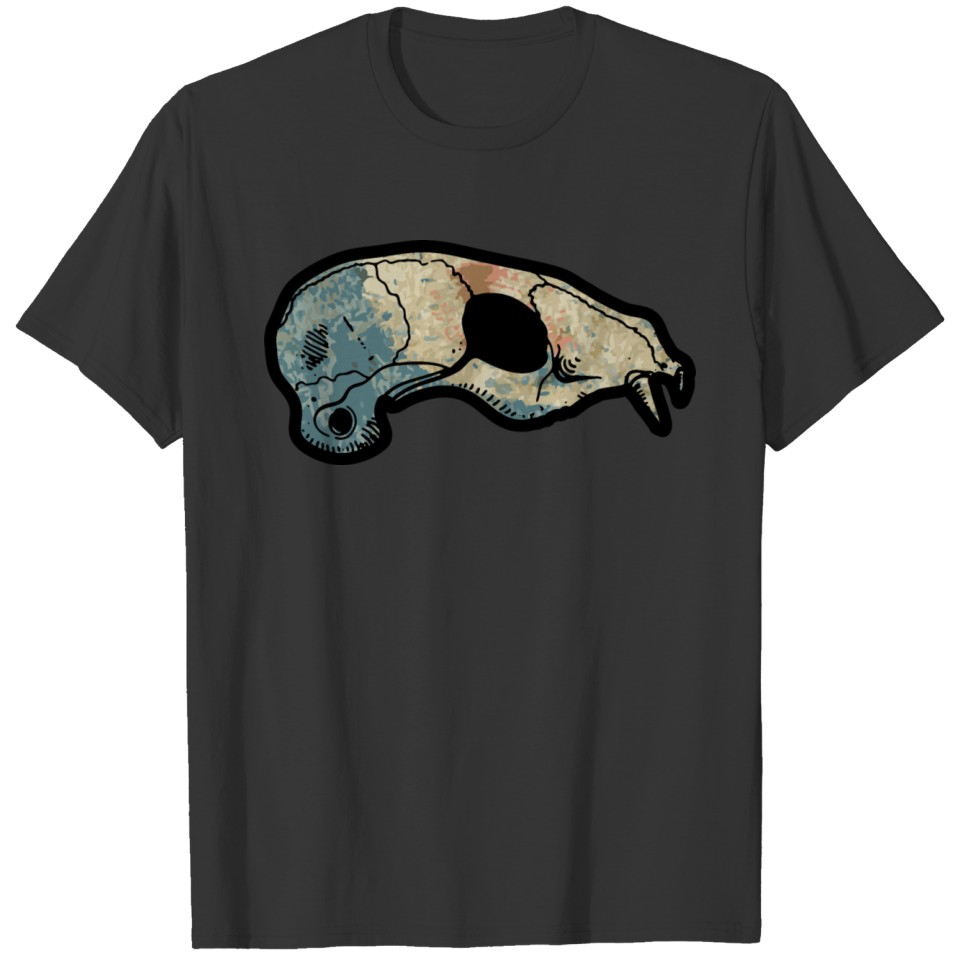 mouse skull T-shirt