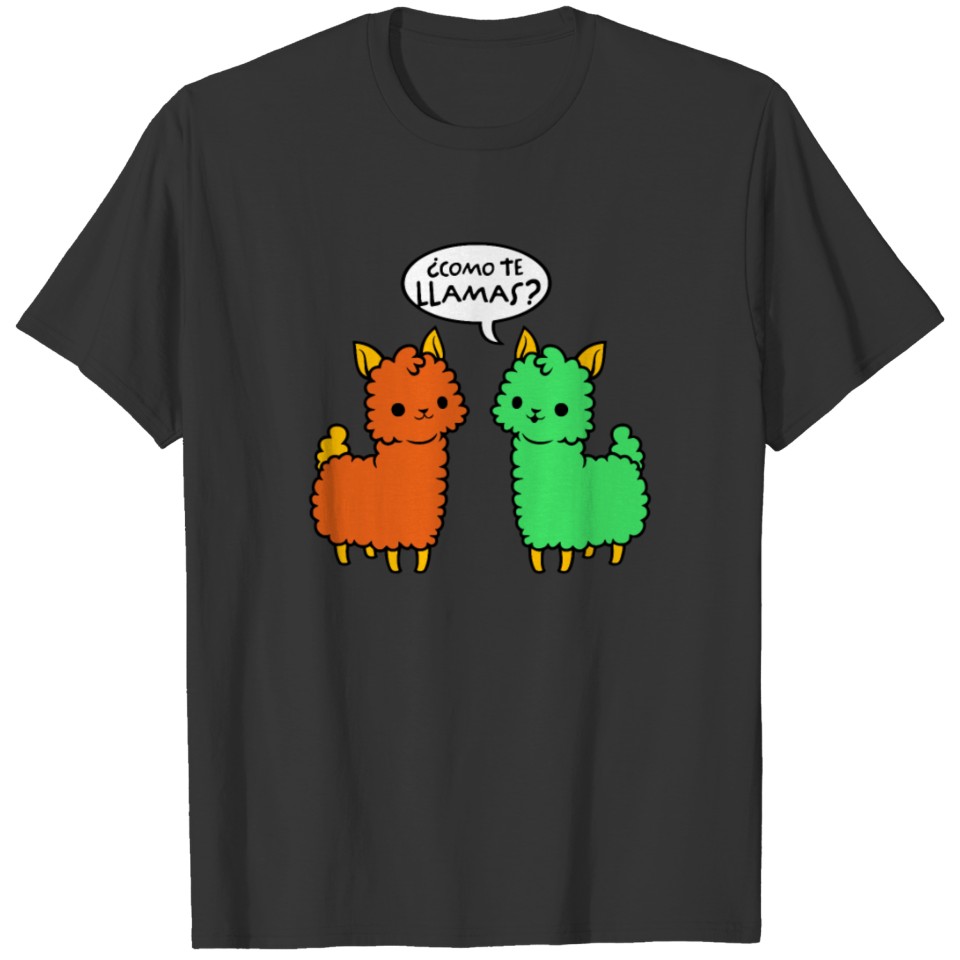 Como Te Llamas Cool T-shirt