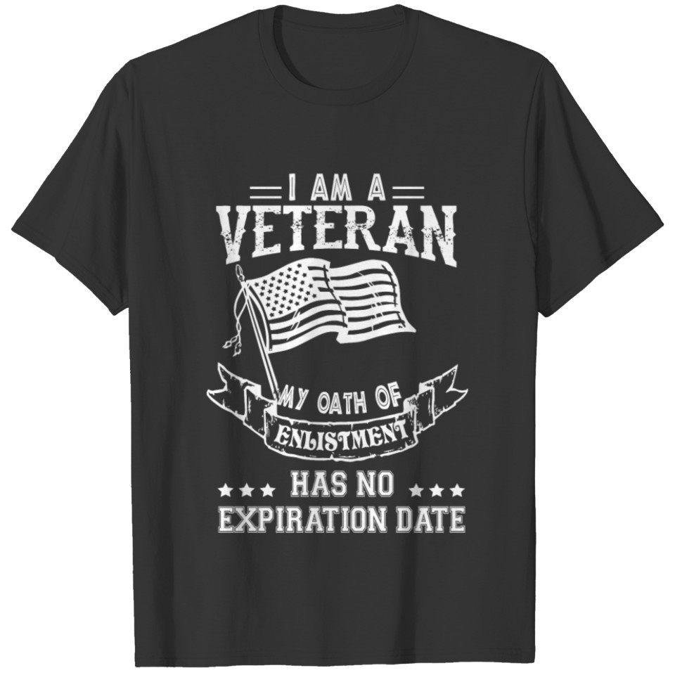 I Am A Veteran T Shirt T-shirt