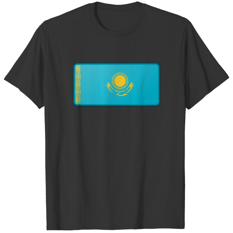 Kazakhstan Flag T-shirt