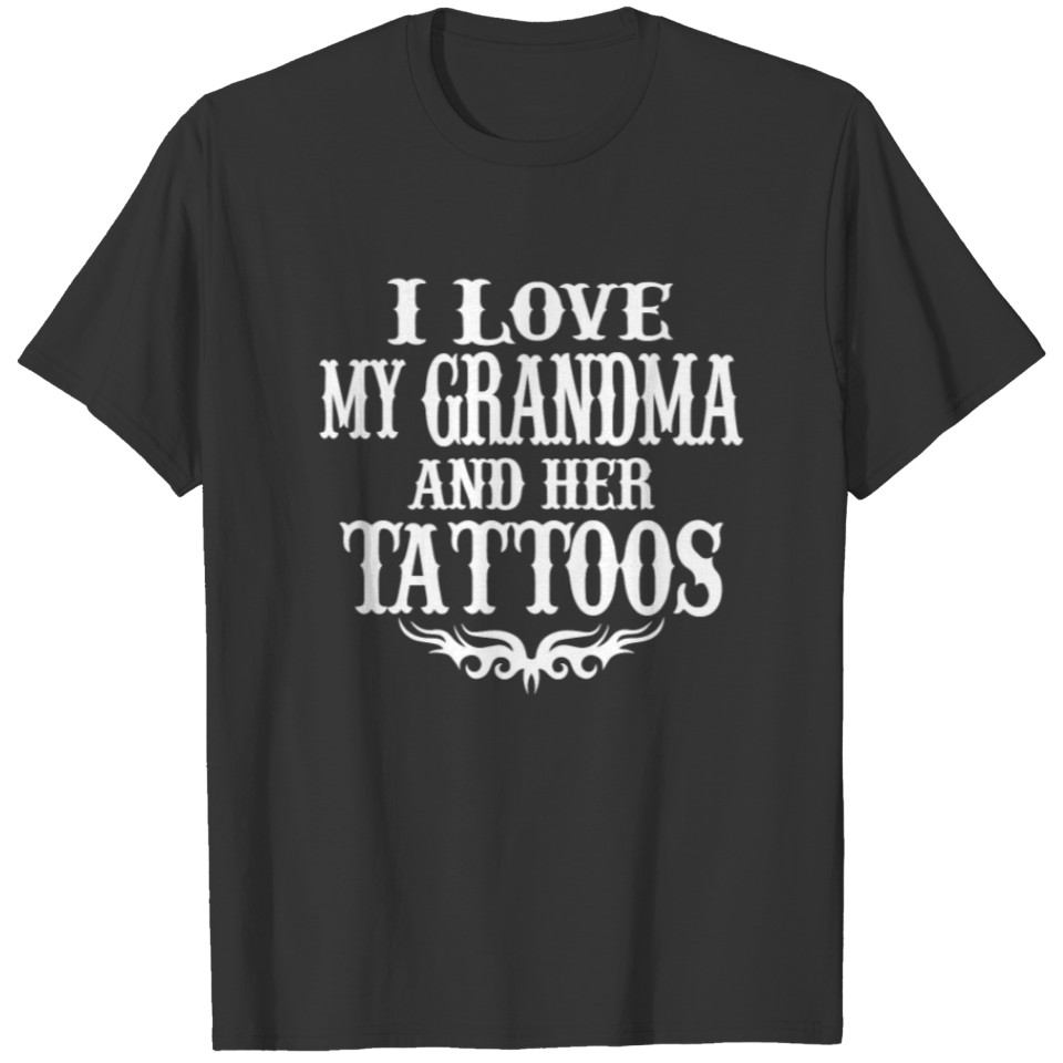 GRANDMA AND TATTOOS T-shirt