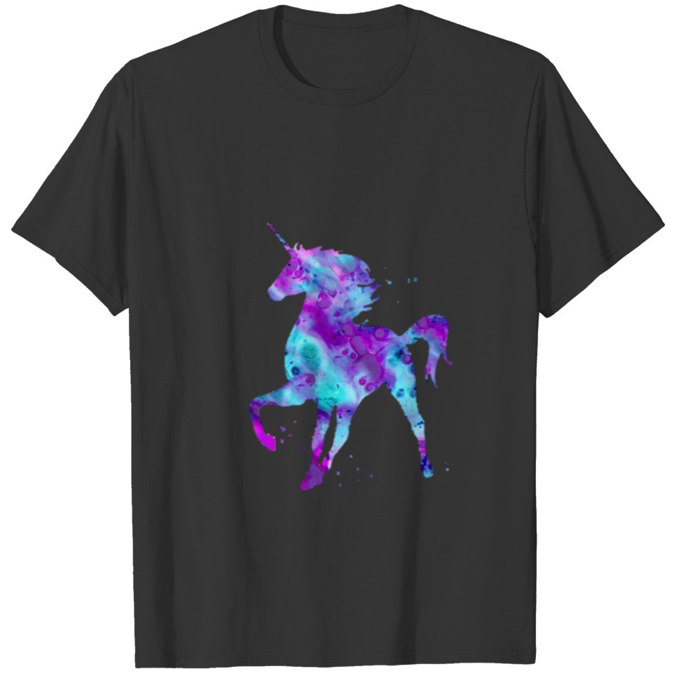 Unicorn Purple&Blue T Shirts