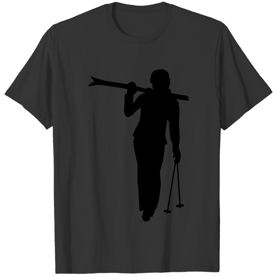 skier T-shirt