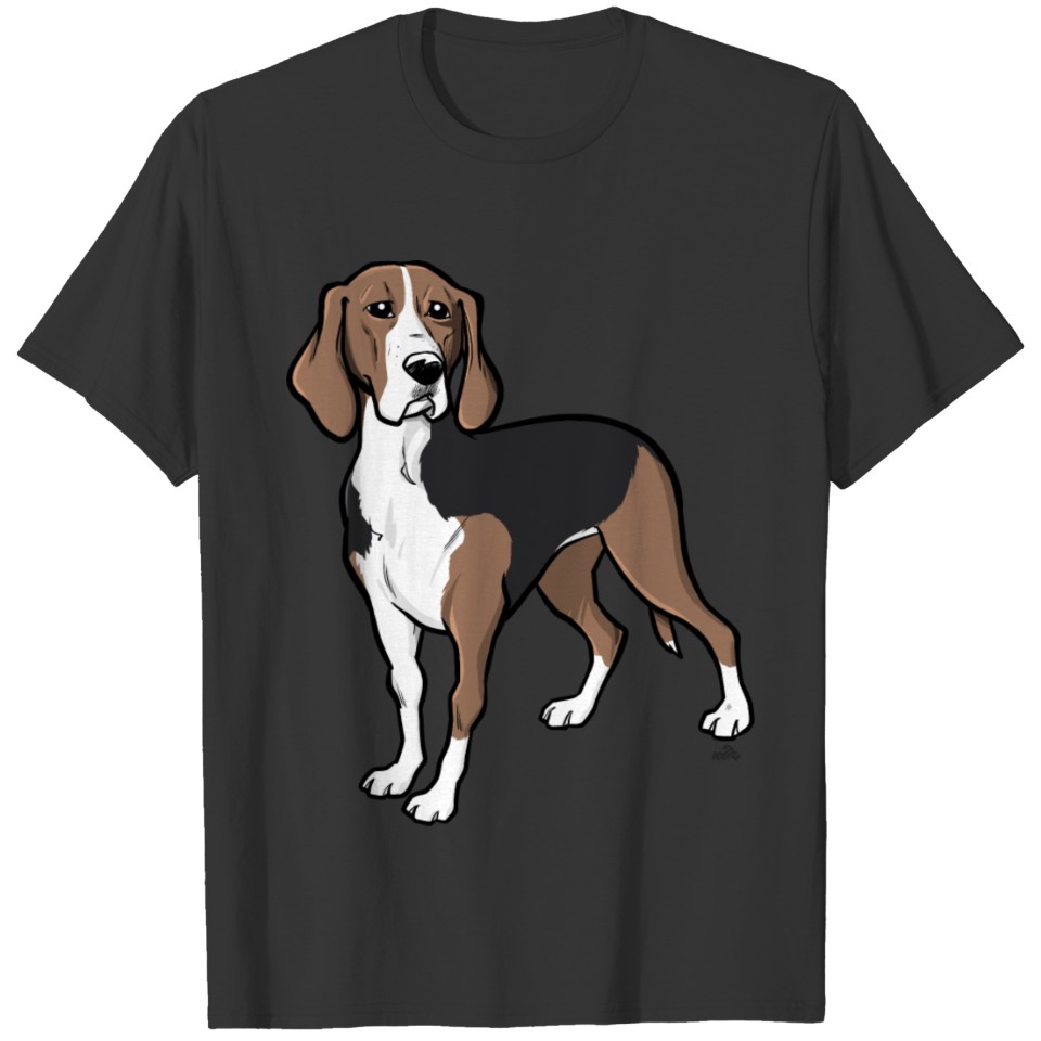 Finnish hound dog cartoon T Shirts