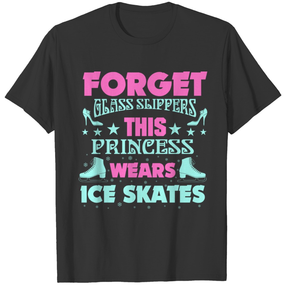 Ice skates T-shirt