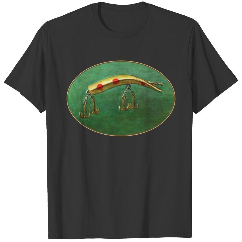 Red Dot Fishing Lure T-shirt