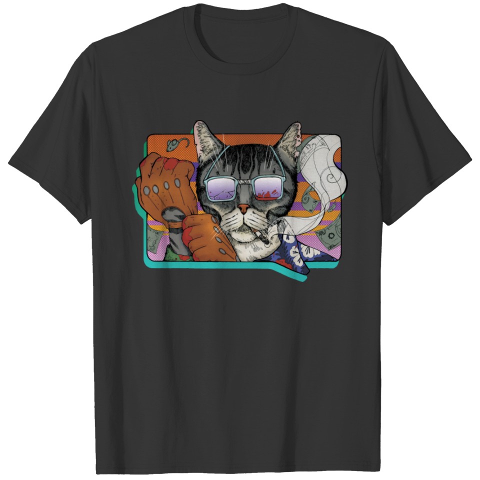 Crime Cat T-shirt