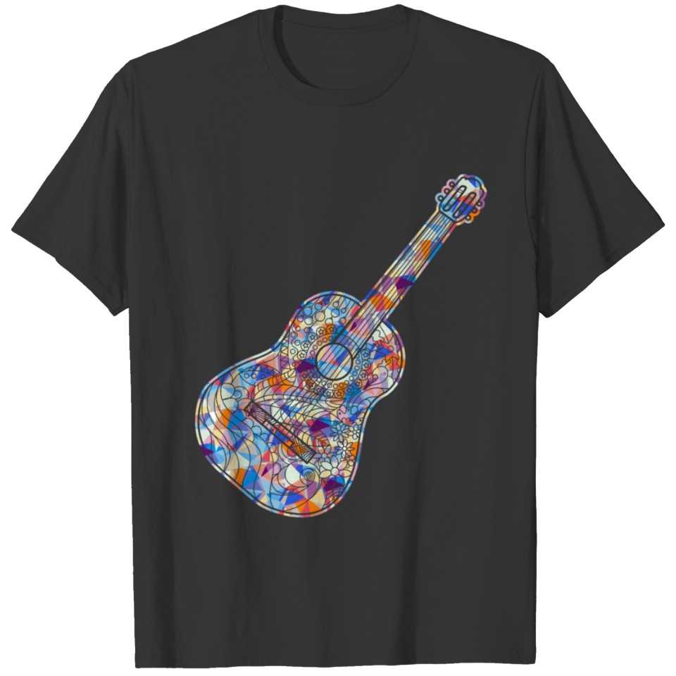 Acoustic Guitar Tee Shirt T-shirt