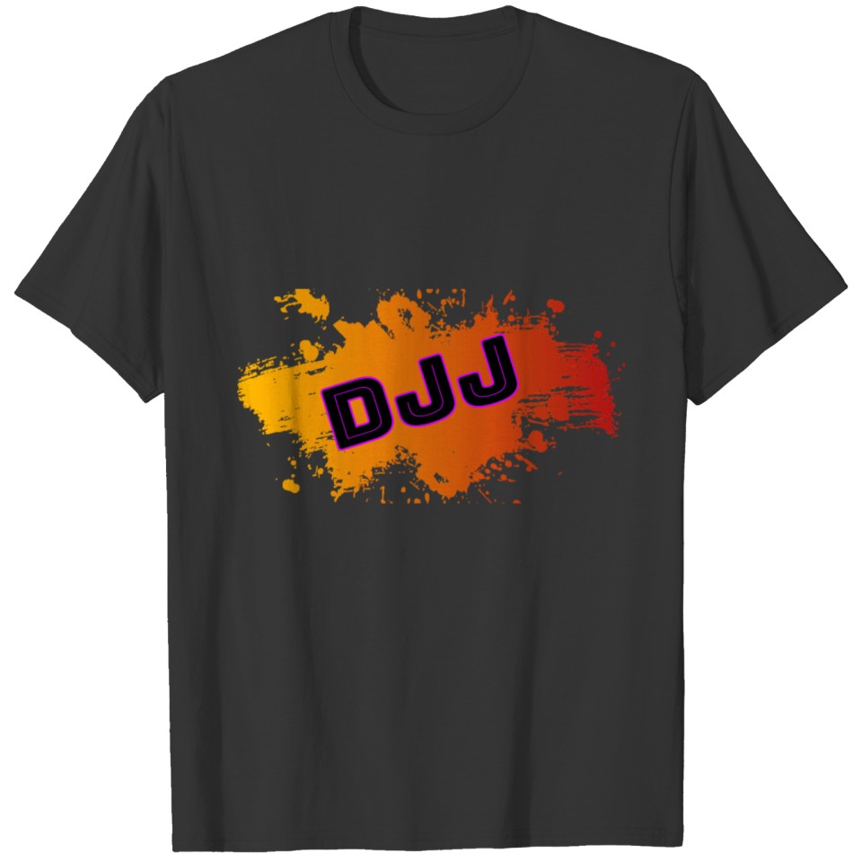 DJJ-Orange and Red splash T-shirt