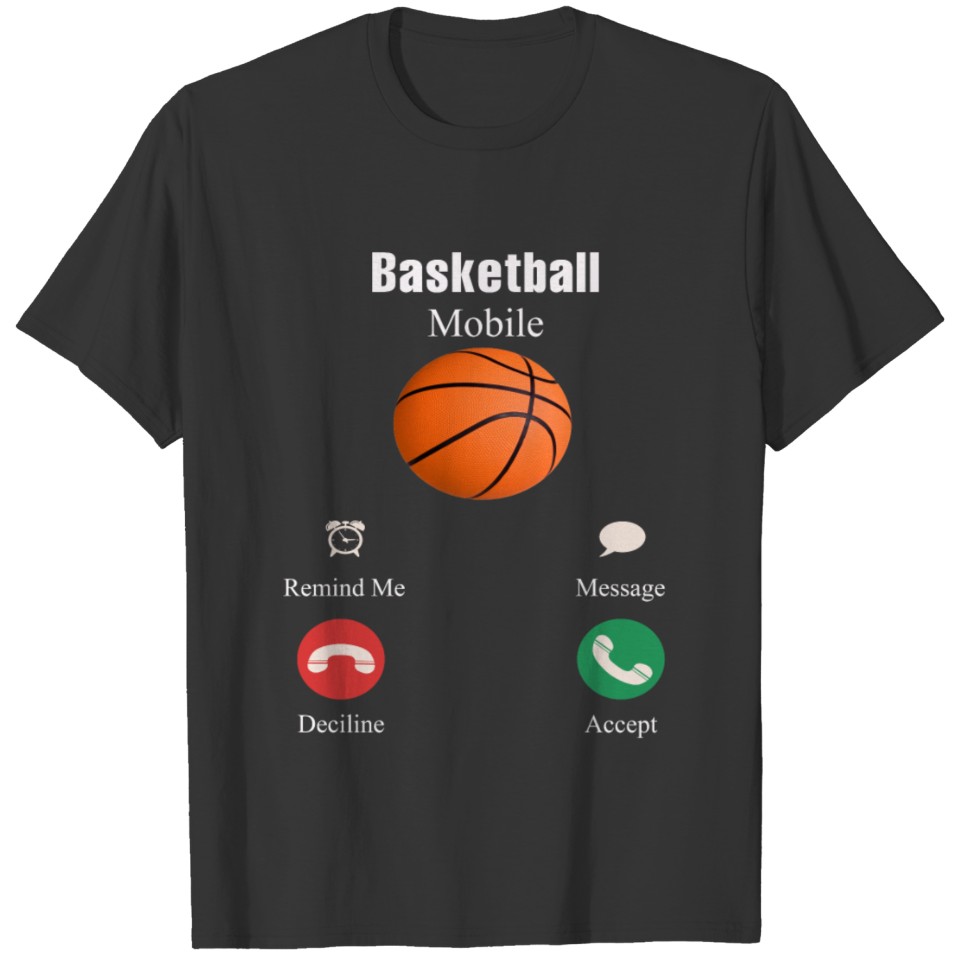Basketball mobi shirt, Basketball shirt T-shirt