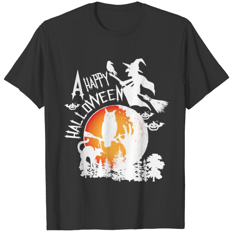 A Happy Halloween T-shirt