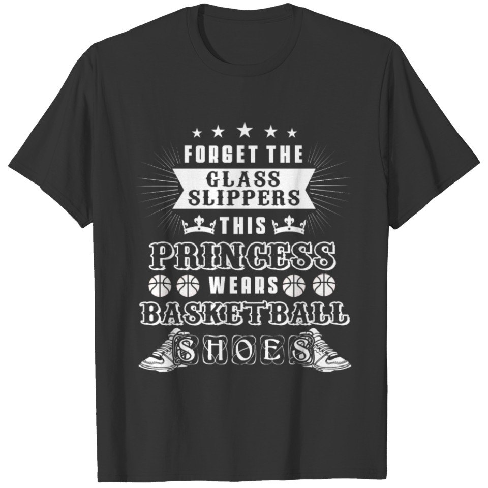 This Princess Wears Basketball Shoes T Shirt T-shirt