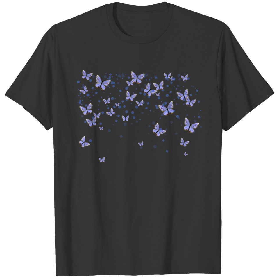 Butterfly insect cool print vector image abstract T Shirts