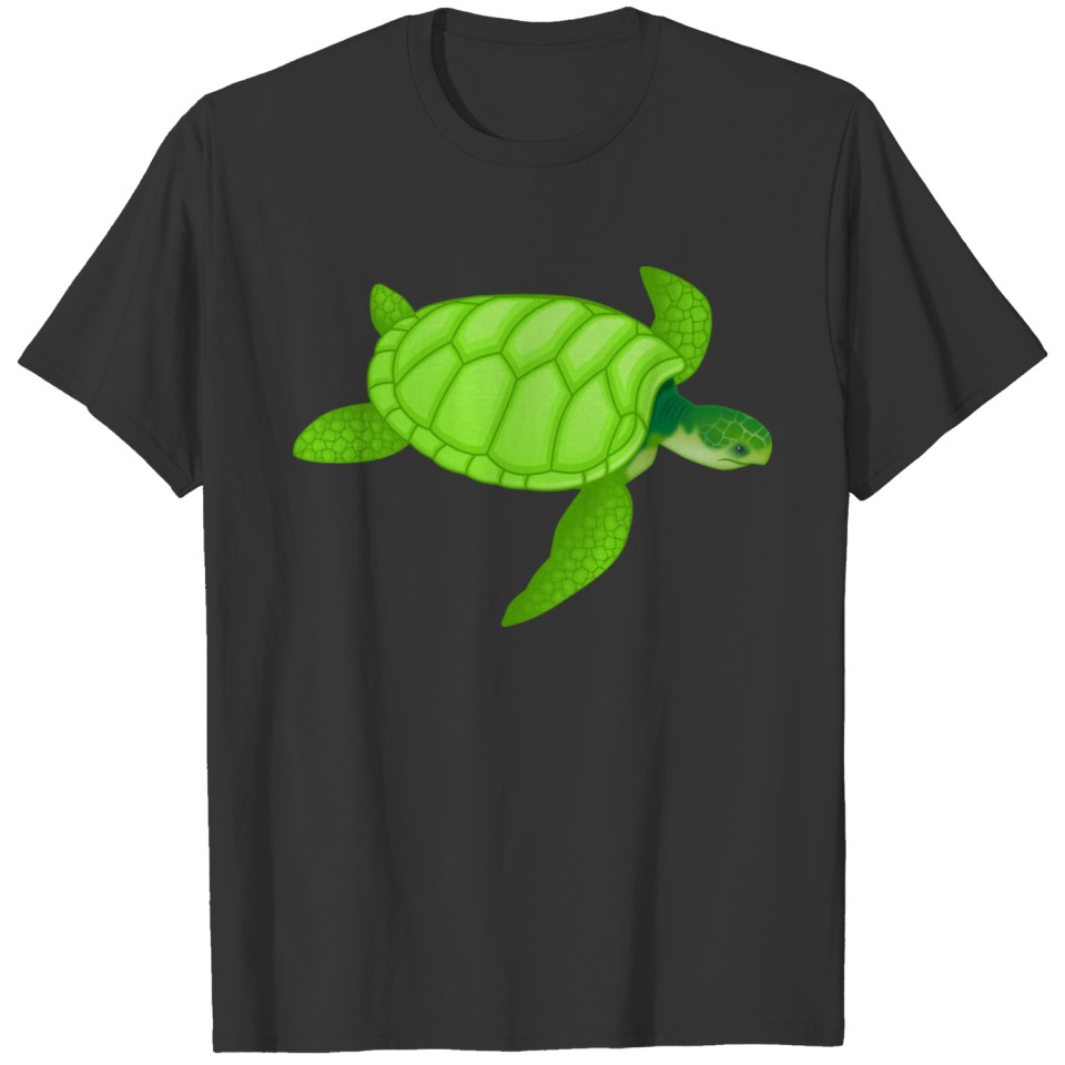 sea turtle tortoise schildkroete74 T-shirt