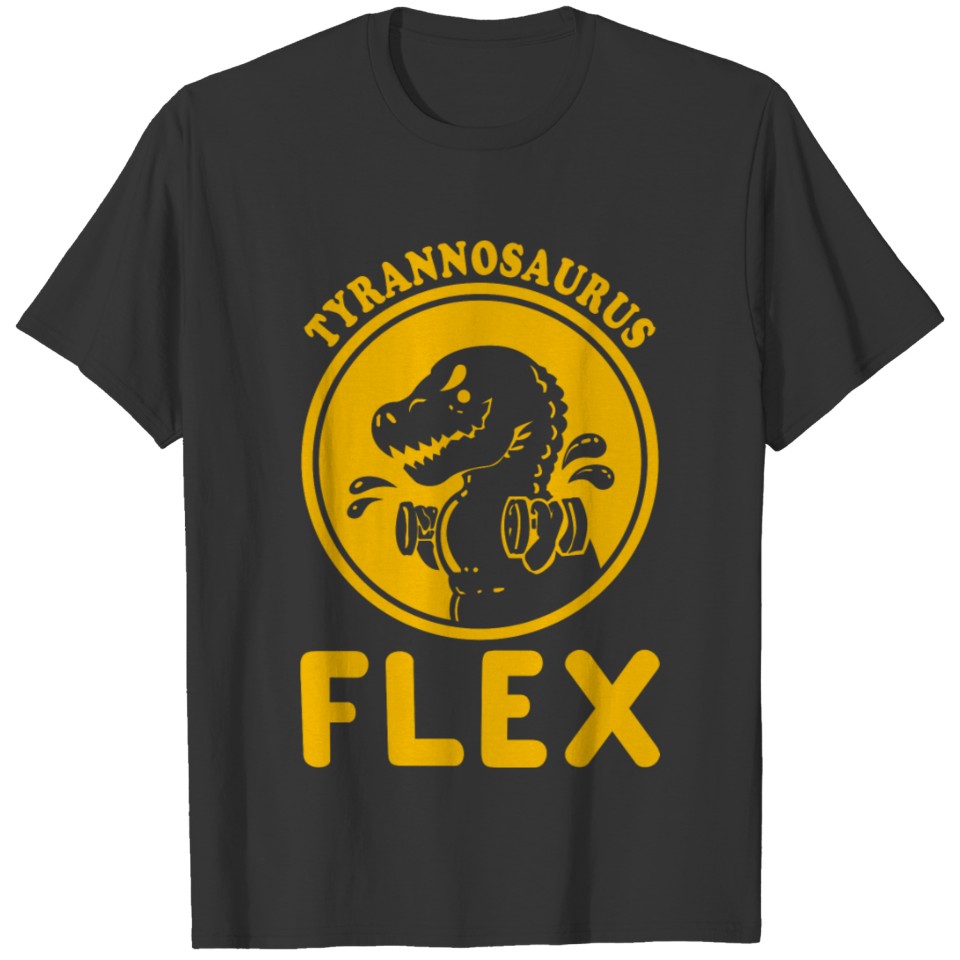 Tyrannosaurus Flex T Shirts