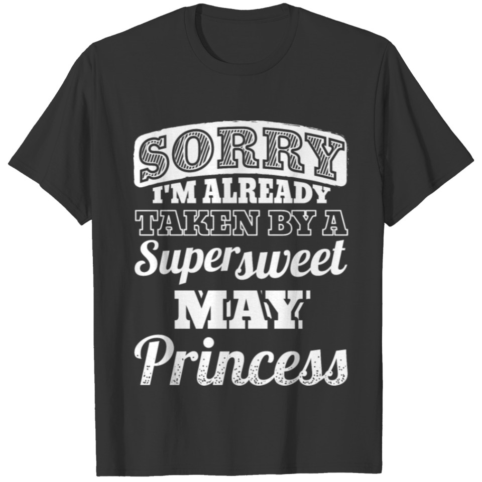Funny Birthay Party Shirt may princess T-shirt