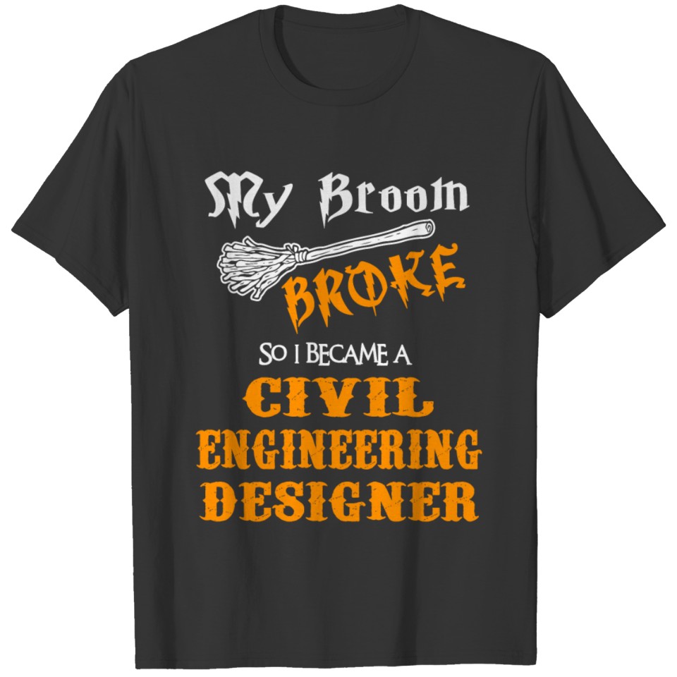 Civil Engineering Designer T-shirt