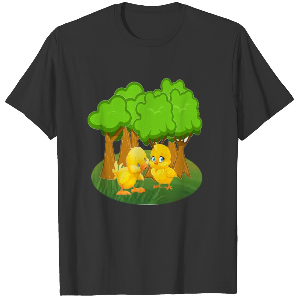 duck and kid T Shirts