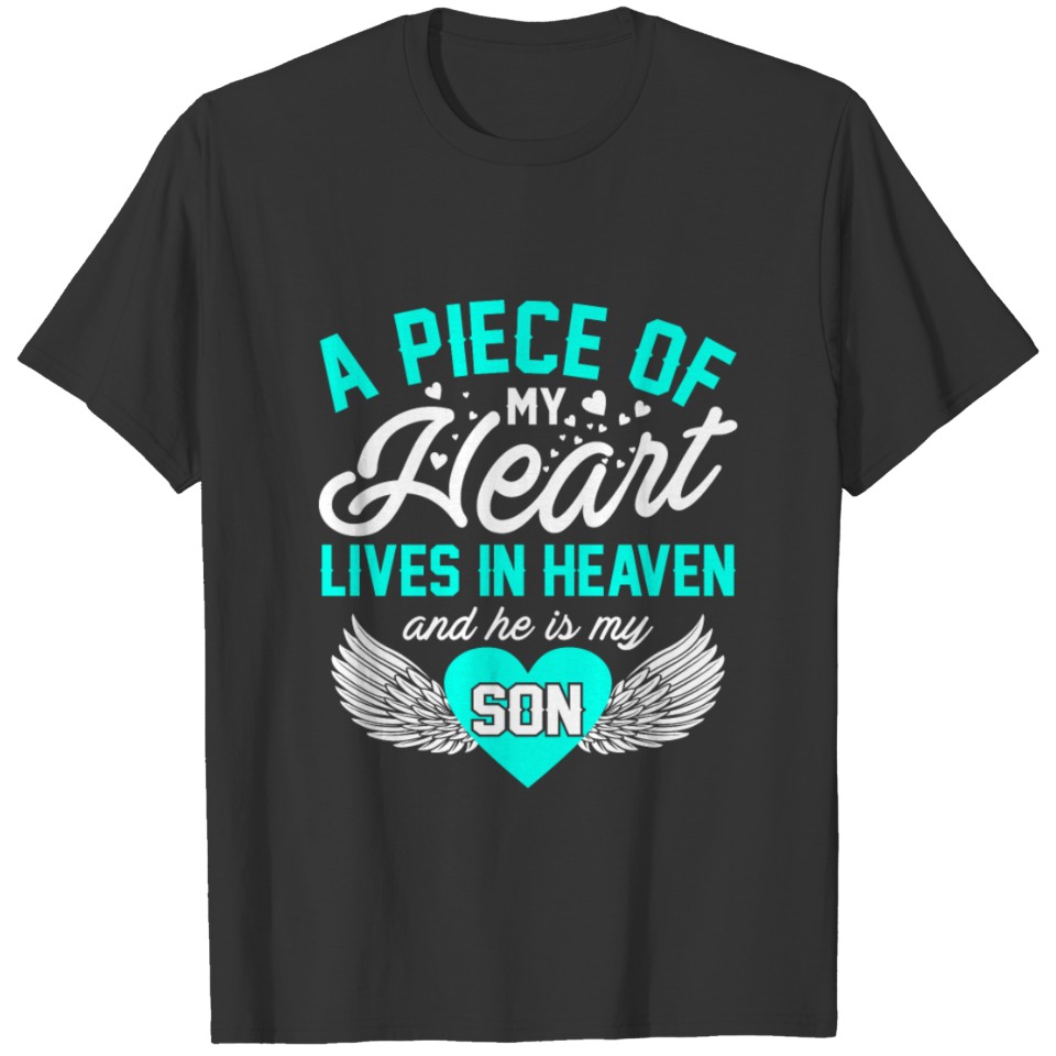 Piece Heart Lives Heaven HeSon Memorial T-shirt