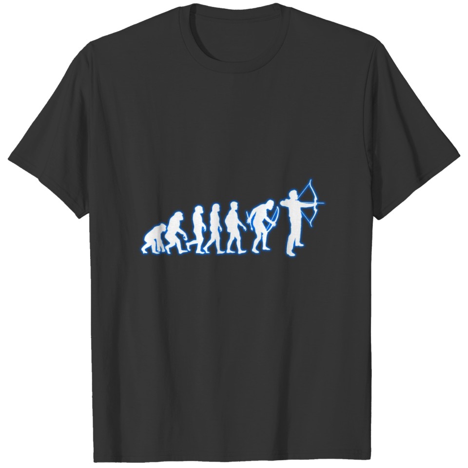 Human Evolution Archer T-shirt