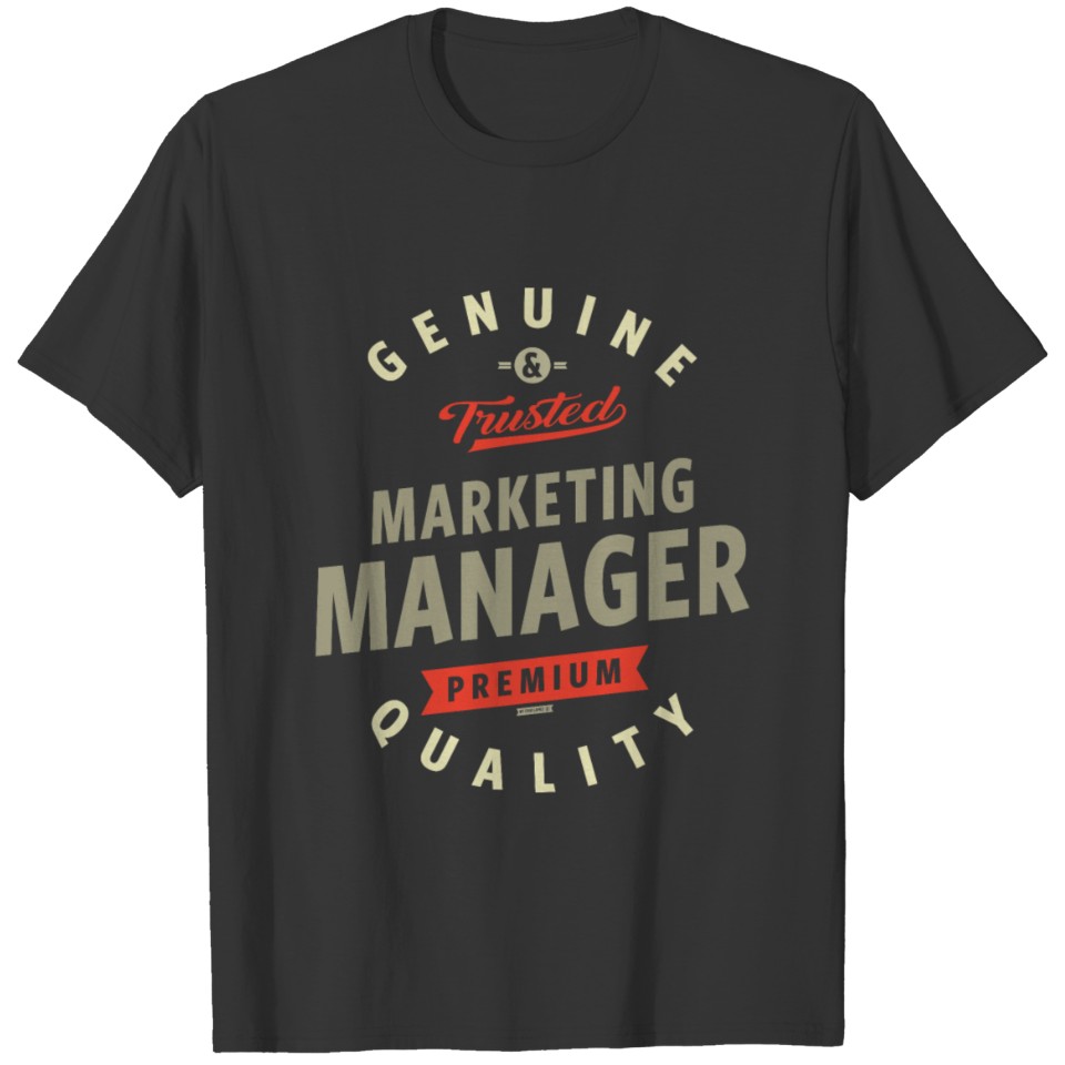 Marketing Manager T-shirt