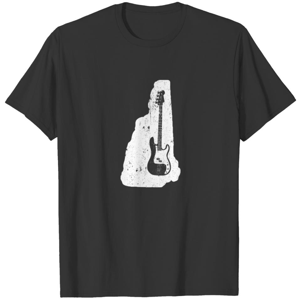 New Hampshire Bass Player T Shirt Bass Guitar T Shirt T-shirt